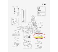 Piloto posteriore destro Thule EasyFold