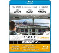 PilotsEYE.tv | Frankfurt - SEATTLE |:| Blu-ray Disc® |:| Cockpitflight Lufthansa | A330-200 | Bonus: Boeing plant 747-8 & Museum of Flight
