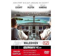 PilotsEYE.tv | MALDIVES | Düsseldorf - MALE |:| DVD |:| Cockpitflight LTU A 330-200 | incl. Air2Air views