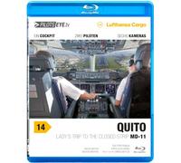 PilotsEYE.tv | QUITO | MD-11 F |:| Blu-ray Disc® |:| Lufthansa Cargo | Lady's trip to the closed strip | BONUS: MultiviewLanding |