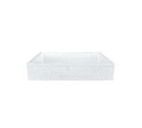 Pilozza Serie Grecale Cemento Calcestruzzo Zigrinata L.70 x P.35 x H.16 Cm