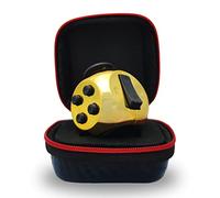 PILPOC theFube Fidget Cubo (Nero e Oro) - Cubo Antistress Adulti e Bambini in Versione Deluxe - Fidget Toy con Custodia Protettiva Premium - Gadget Antistress Ideale per Ansia, ADHD, OCD e Autismo