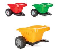 PILSAN, rimorchio per Trattore per Bambini 07317 Active, carico Massimo 35 kg, Colori:Giallo
