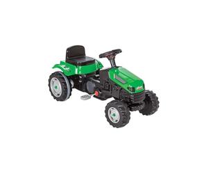 PILSAN Trattore Bambini 07314 Active Pedali Sedile Multi-Regolabile da 3 Anni, colorazione:Verde