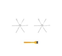 PiLTar Accessori for aspirapolvere Pezzi di Ricambio, Filtro, Panno for Scopa, Spazzola Laterale Principale.Compatibile con Xiaomi Robot Vacuum Mop 2 STYTJ03ZHM (Color : 2Side Brushes)