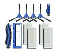 PiLTar Parti for aspirapolvere, Spazzola Laterale Principale, Coperchio, Filtro HEPA.Compatibile con Eufy Robovac 11S / 25C / 30 / 30C / 35C / 12 / 15T / 15C (Color : 10 PCS)
