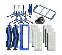 PiLTar Parti for aspirapolvere, Spazzola Laterale Principale, Coperchio, Filtro HEPA.Compatibile con Eufy Robovac 11S / 25C / 30 / 30C / 35C / 12 / 15T / 15C (Color : Set-17)