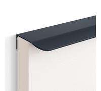 PILYON Maniglie Per Mobili Nascoste 2Pezzi Maniglia Invisibile Per Cassetto Armadio Armadio Maniglia In Alluminio Ad Arco Blu Scuro Lunghezza 300mm