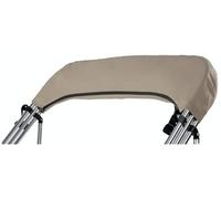 PIMAR Custodia Copri Tendalino Protezione Copertura Impermeabile Tela di Poliestere Canvas 600D Bimini Top Vari Colori Misure (170-180 cm, Beige)