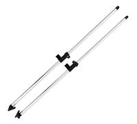 PIMAR marine equipment Coppia di Puntoni in Alluminio telescopici Ø25mm per tendalino gommone Barca