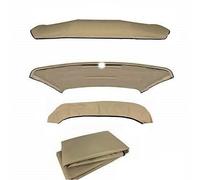 PIMAR marine equipment Telo di Ricambio per tendalino 180 Lungo - Completamente Impermeabile- Telo Poliestere 600d - Incluso copritelo Bimini (180x170, Beige)