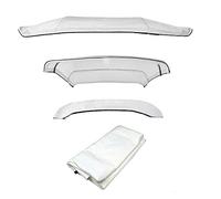 Pimar Telo Tenda per TENDALINO CAPOTTINA Parasole A 4 Archi 240x200cm (Bianco)