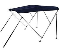 Pimar Tendalino Bimini 3 Archi in Alluminio Lucido Ø 25 MM Diverse Misure e Colori. Barca Gommone… (Blu, 180x150x140)