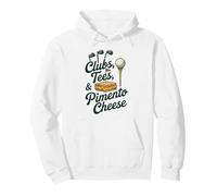 Pimento Cheese Golf Design Felpa con Cappuccio