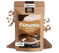 Pimento macinato Monte Nativo (250g) - Polvere pimento perfetta per cucinare e cuocere - Spezie secche - Allspice ground - Perfetto per zuppe, cavolo rosso, pan di zenzero