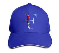 Pimkly Unisex Cappellini da Baseball Unisex Adjustable Roger Federer Baseball Caps Hat One Size RoyalBlue