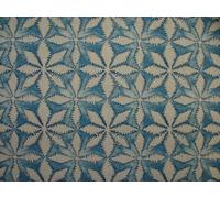 Pimlico Fiordaliso Blu Lino Misto Cotone Tessuto Tenda Fodera Cuscino Utilizzare