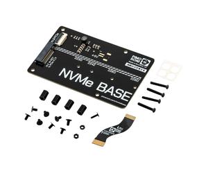 Pimoroni NVMe Base per Raspberry Pi 5, PCIe, supporto SSD NVMe M-Key