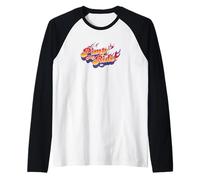 Pimp My Ride Retro Flame Logo Y2K TV Show Maglia con Maniche Raglan
