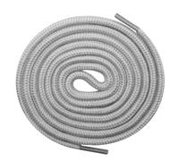 Pimp My Shoes - Lacci rotondi per scarpe, 4 mm, colorati, adatti per adulti e bambini, scarpe da ginnastica sportive, scarpe da calcio e rugby, Grigio argento, 100