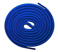 Pimp My Shoes - Lacci rotondi per scarpe, 4 mm, colorati, adatti per adulti e bambini, scarpe da ginnastica sportive, scarpe da calcio e rugby, Blu reale, 120