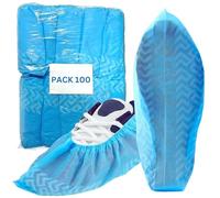 PimPam Factory - (Pack 100) Morbidi copriscarpe Usa e Getta per Scarpe Delicate - Antiscivolo - Copriscarpe Impermeabili Regolabili - Copriscarpe Ipoallergenici Usa e Getta o Protezioni per Scarpe