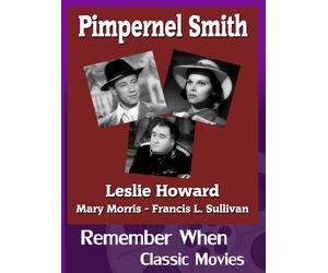 Pimpernel Smith - 1941 (DVD) Leslie Howard Mary Morris Francis L. Sullivan