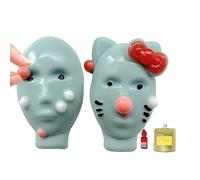 Pimple Fidget Toy, 2X Alien Zit Squeezing Toys, Refillable Reusable Stress Relief Game, 2.95×1.69in Fun Novelty Plaything, Teens, Kids, Sensory Fidget Squeezer for and
