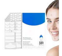Pimple Patches - 331 Pieces Invisible Zit Stickers for Spot Treatments, Gentle Skin Formula with Protective Cover, Reduces Redness and Blemishes, Skincare Product, Acnes Care Accessory for Men, Women