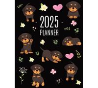 Pimpom Pretty Press Rottweiler Planner 2025 (Tascabile)