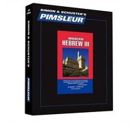 Pimsleur Pimsleur Hebrew Level 3 CD (CD) Comprehensive