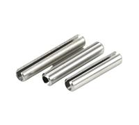 Pin a molla fenduti in acciaio inossidabile, Perni elastici a rullo con tassello diviso cavo in acciaio inossidabile 304 M1.5-M3.5 20/30/40/50/60/80/100 pezzi(M2.5x20(100pcs))