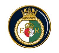 Pin Badge Della HMS Queen Elizabeth, Royal Navy