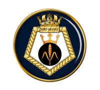 Pin Badge RFA Fort Grange, Royal Navy