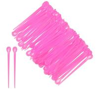 Pin Curl per Ondulazioni a Spirale in Plastica Blu 180 Pezzi | Superficie Liscia, Presa Semplice, Non Si Piega Facilmente, Non Cade, per Donne e Ragazze Colore Casuale