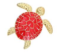 Pin Del Bavero Tartaruga Sofisticata Spilla Gioielli Per Texture Intagliata Regali Che Danno Uno Speciale Perno Distintivo La Raccolta Sociale.