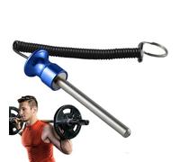 Pin della macchina di peso, spille da palestra per stack di peso Clietta | Palestra di chiusura della palestra per palestra per attrezzature per il fitness, allega Blu 10x120mm