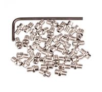 Exustar Perni Del Pedale 4 Mm 40 Unità Argent