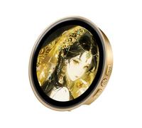 Pin Digital - Pulsante Ricaricabile | Piastra Pixel con Touch Screen HD da 4,7 cm - per gli appassionati di fumetti e Cosplay a casa o in ufficio