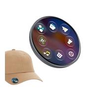 Pin Digitale - Ricaricabile a Magnete con Luce LED - Distintivo Con Visualizzazione Digitale,per Appassionati di Anime Adolescenti Ragazzi Ragazze Concerti Festival Musica Eventi Scolastici e Feste