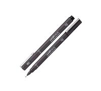 Pin fineliner - punta 0.5 mm - grigio scuro - Uni Mitsubishi