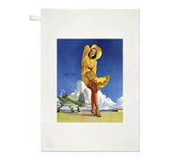 Pin Fino Bambina Strofinaccio Coda Vento Gil Elvgren Sexy Vintage Poster Aereo