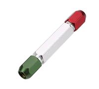 Pin Gauge Handle | Double End Aluminum Alloy Go No Go Gauge | Detachable Design for 0.3-16mm Plug Gages/Accurate Tools/Machinist Kits (3-4mm)