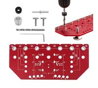 Pin Jig | 5,91 pollici Pin Jig | Armadio in lega di alluminio - Strumento di precisione per la distanza del bordo per l'installazione, ideale per lavori di lavorazione del legno