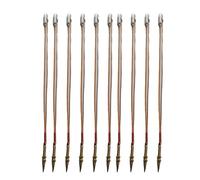 Pin multiuso in rame resistente alle alte temperature, 33 cm, per bruciatori, incidenti, uso quotidiano, spegnimento automatico