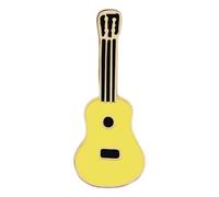 Pin musicali chitarra microfono pianoforte spilla, Klein, Metallo non prezioso