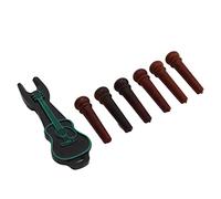 Pin per Bridge per Chitarra in Acero, Sostituzione di Spille per Chitarra Acustica, Professionale e Facile da Usare, Ideale per gli Amanti della Chitarra, Delicati e Robusti,
