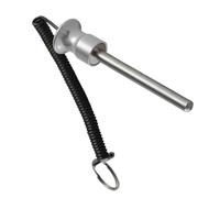 Pin per palestra per stack di peso, perno 'attrezzatura da allenamento Pin | Blocking pull, accessori per palestra per la casa per il sollevamento e l'allenam Argento 8x120 mm