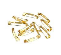 Pin posteriori, 50 pezzi Spilla Clip Spilla Base vuota for creazione di gioielli Componenti di accessori fai-da-te(35mm)