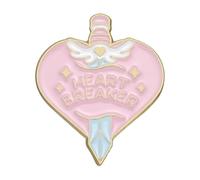 Pin smaltati personalizzati per assistenza sanitaria mentale con tema sociale, normale, Metallo non prezioso